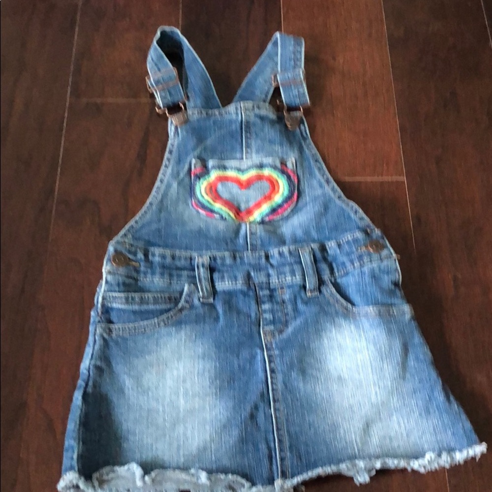 Denim Bib Dress